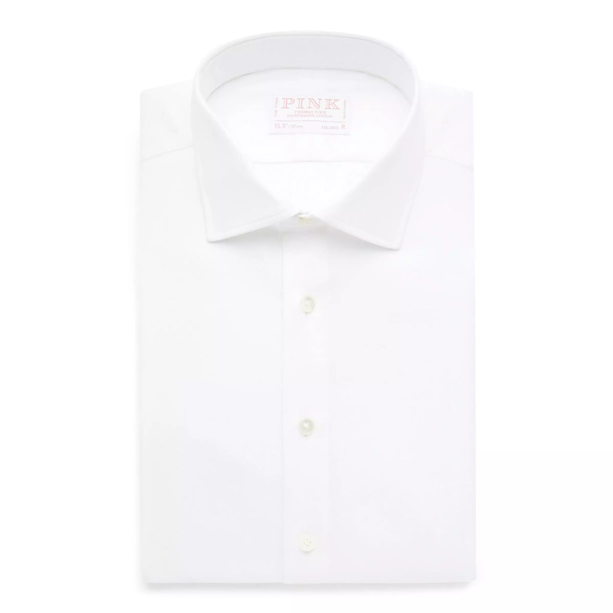 White Tailored Fit Royal Twill Formal Shirt