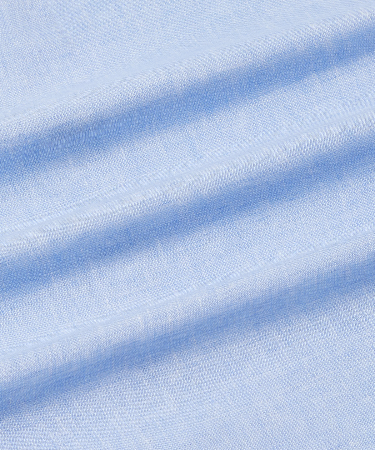 Pale Blue Classic Fit Essential Linen Smart Casual Shirt